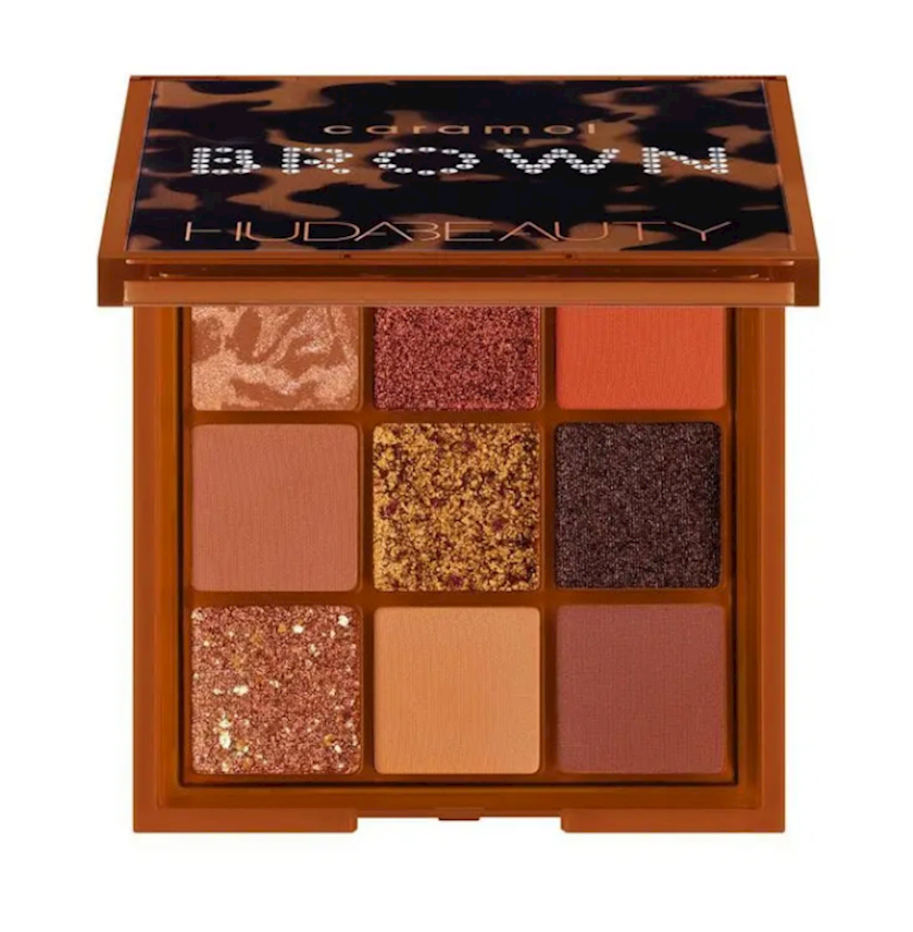 Huda Beauty- Caramel Brown Eyeshadow Palette 7.5 g